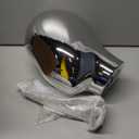 CHADWICK Hat Display Stand Wall Mount Chrome Wig Head Stand Stylish Mannequin Head Stand Durable Wig Holder for Hats, Wigs, Glasses, Luxury Look at Home, Salon, Head Swivels, 20'' Circumference