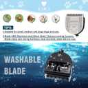 Pet Dog 5 in 1 Adjustable Standard Grooming Replacement Blade Compatible with Wahl Arco, Bravura,Chromado,Creativa,Figura,Motion,Bellissima and Li+ Pro Clippers (3 pcs)