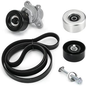 90K-39155 Serpentine Drive Belt Tensioner w/Pulley Kit Compatible with Nissan Altima 3.5 2007-2012 Maxima 2009-2015 Murano 2009-2014 Replace 39155 36356 36357 K070669