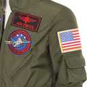Fighter Pilot Costume for Boys Kids Flight Suit Halloween Costumes Party Dress Up