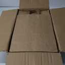 QUTUUS Kraft Shopping Bags 100 Pcs 10x5x13 Brown Paper Bags with Handles Bulk, Brown Gift Bags, Recycled Paper Bags, Paper Retail Bags, Paper Gift Bags
