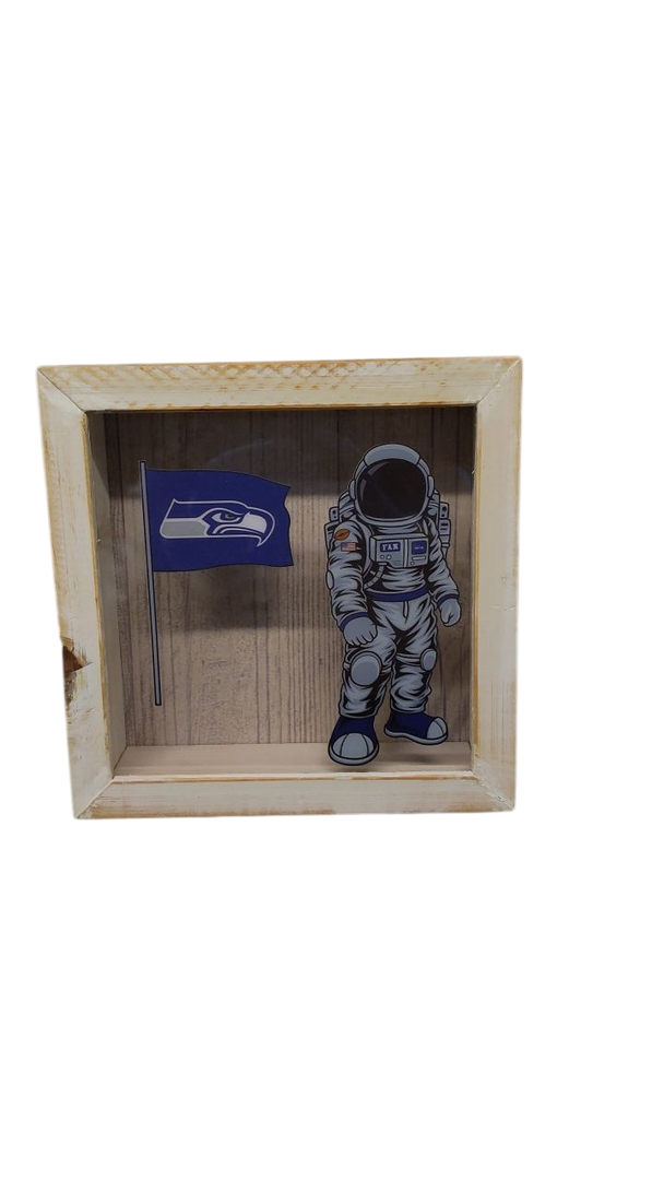 Astronaut Picture Frame Wall Tabletop Display