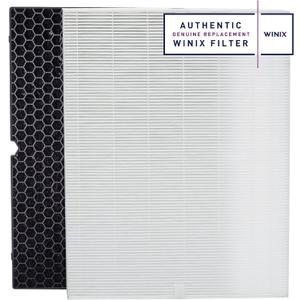 Genuine Winix 116130 Replacement Filter H for 5500-2 Air Purifier , 16.25"L x 12.5"W x 1.5"Th, White