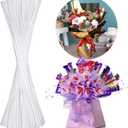 Palksky 100PCS Cake Pop Sticks, Lollipop Sticks,Cakepop Making Tools Accessories for Candies,Lollipops,Desserts,Chocolates Cookies DIY Supplies Bouquet