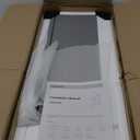 Grey Wall Mounted Bathroom Cabinet 24x30 Inch Wooden Over Toilet Storage Cabinet with 2 Doors, Above Toilet Medicine Cabinets for Bathroom Laundry Room Bedroom Kitchen