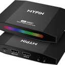 4K 60fps HDMI Video Game Capture and Passthrough Support HDR & VRR, 1080P 120fps Capture for Games Console Live Streaming and Video Recording in 4K