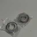 XiKe 2 Set Wheel Bearings SET14 - L44643/L44610 - ID 1.0000" x OD 1.9800",Tapered Roller Bearings Cup and Cone, Fits for Very Many Car and Trailer Axles.