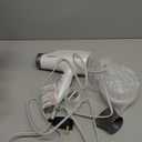 Panasonic Nanoe Salon Hair Dryer with Oscillating QuickDry Nozzle, Blow Dryer with Diffuser and Concentrator Attachments, 3 Speed Heat Settings for Easy Styling and Healthy Hair - EH-NA67-W (White)