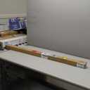 YIDIE Driveway Markers Snow Stakes 48 inch Blue Plow Stakes Reflective Fiberglass, Pack of 25 for Parking Lots, Walkways