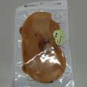 PERFECTSIGHT Cute Plush Eye Mask, Lightweight Adjustable Eyeshade, Faux Fur Cover for Women Men Sleep Travel Nap (Capybara)