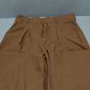 Women's Retro Solid Color All-Match Straight Wide-Leg Pants Spring Korean Style High-Waist Casual Trousers
Size Large