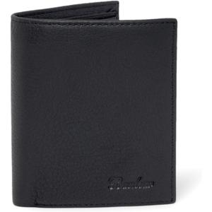 Genuine Leather Bifold Wallet for Men, Classic Black Wallet, 6 Card Slots 3 cash pockets,Gift For Men,Money Clip Mens Wallet (65995-2)