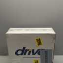 Drive Medical Raised Toilet Seat with Lock and Lid, Standard Seat, 4"