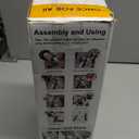 ONCE FOR ALL Safe Mandoline Slicer 5 in 1 Vegetable Chopper Food Potato Cutter, Strips Julienne Dicer Adjustable Thickness 0.1-8 mm Kitchen Chopping Artifact Fast Meal Prep (Gray)