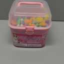 Orian Pop Beads Jewelry Making Kit for Girls, 550+ Piece Set, Pop Beads for Girls Ages 3 and Up, Fun and Colorful Snap Beads, Bracelet Making Kit, Necklaces and Rings. Great Colorful Unicorn Gift Bag