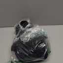 Comdecevis Men's Cargo Jogger Pants Stretch Sweatpants Slim Fit Tactical Pants with Zipper Pockets Casual Trousers Black Large