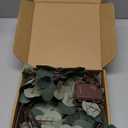 LITBLOOM Lighted Eucalyptus Garland Battery Operated with Timer 6FT 96 LED Artificial Greenery Twig Vine Lights for Room Stairs Mantle Wedding Holiday Decoration Indoor Outdoor