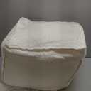 ZICOTO Beautiful Boucle Pouf Ottoman and Foot Rest - Elevate Your Living Room Decor with Lightweight Comfort and Charm - A Round Modern Foam Filled Foot Stool Perfect to Rest Your Feet