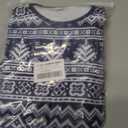 Rnxrbb Matching Family Christmas Pajamas Sets Christmas Pjs for Family Xmas Sleepwear for Kids Women Men Couples 2025 (9-10 Years, Button Navy Tree)