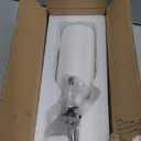 Sweejar Ceramic Olive Oil Dispenser Bottle, Opaque Oil Cruet Protects Oil to Reduce Oxidation, Suitable for Storage Oil, Vinegar, Coffee Syrups & Other Liquids, Pack of 1, 15.5 Fl Oz (White)