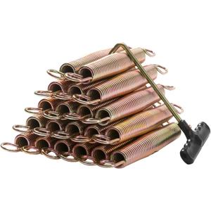 Skywalker, JumpKing, Upperbounce, Skybound Trampoline Springs - 7 Inch Stainless Steel Replacement Parts Kit with Spring Tool - Weather-Resistant Accessories - 20 Pack Skywalker, JumpKing, Upperbounce, Skybound Trampoline Springs - 7 Inch Stainless Steel Replacement Parts Kit with Spring Tool - Weather-Resistant Accessories - 20 Pack