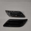 Korlot Carbon Fiber Style Exterior Exhaust Tip Trim Tail Throat Cover Accessories for KIA K5 2021-2024
