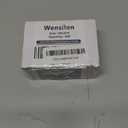 Wensilon (200Pcs)#81 for Sheet Metal Self-Tapping Screws 410 Black Stainless Steel Truss Head High-Strength Quick Tapping (#8X1")