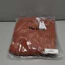 The Drop Women's Marcy Ribbed Polo Top (X-Large), Rust