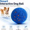 Interactive Dog Ball for Medium & Large Dogs, Automatic Moving Dog Toy with Motion Activation, USB Rechargeable Self Rolling Ball for Boredom Relief, Indoor Exercise & Independent Play