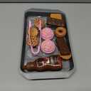 Elitoky Cookie Play Food Set, Play Food for Kids Kitchen - Play Kitchen Accessories - Play Baking Cookies and Cupcakes Plastic Toy Food for Pretend Play, Kids Toddler Childrens Birthday Gifts