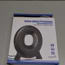 TV Antenna Indoor for Local Channels, 2025 Long Range Antenna for Smart TV 360° Reception, Digital TV Antenna for All Smart/ Old TVs, Supports 4K 1080P HD VHF UHF