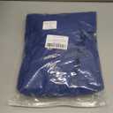 Bed Skirt Full Size Ruffled Bed Skirt with Split Corners, Full Bed Skirts 16 Inch Drop with Platform, 16'' Full, Navy Blue