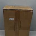 HIGDBFE Small Makeup Vanity Desk 27.5''W with Mirror and Lights, Vanity Desk with 3 Fabric Drawers and Height-Adjustable Stand, Vanity Table for Girls Gifts, Bedroom and Small Spaces, Pink