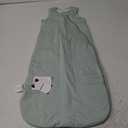 BubblePanda Rayon Made from Bamboo Sleep Sack 12-18 Months 1.0 Tog Soft Toddler Sleeping Sack for Babies 2-Way Zipper Baby Wearable Blanket (Sage)