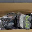 Electric Drywall Sander with Vacuum Dust Collection, Variable Speed, LED Light, Foldable Handle, Sanding Discs & Grids (Orange)