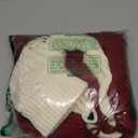 Fesciory Christmas Stockings, 6 Pack 18" Large Knit Stocking & Decor for Family Holiday Xmas Party Gift, Burgundy, Ivory, Green