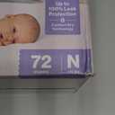 The Honest Company Comfort Dry Disposable Daytime Diapers for Sensitive Skin, Hypoallergenic, Above It All + All the Alpacas, Club Box Size Newborn 72 Count
