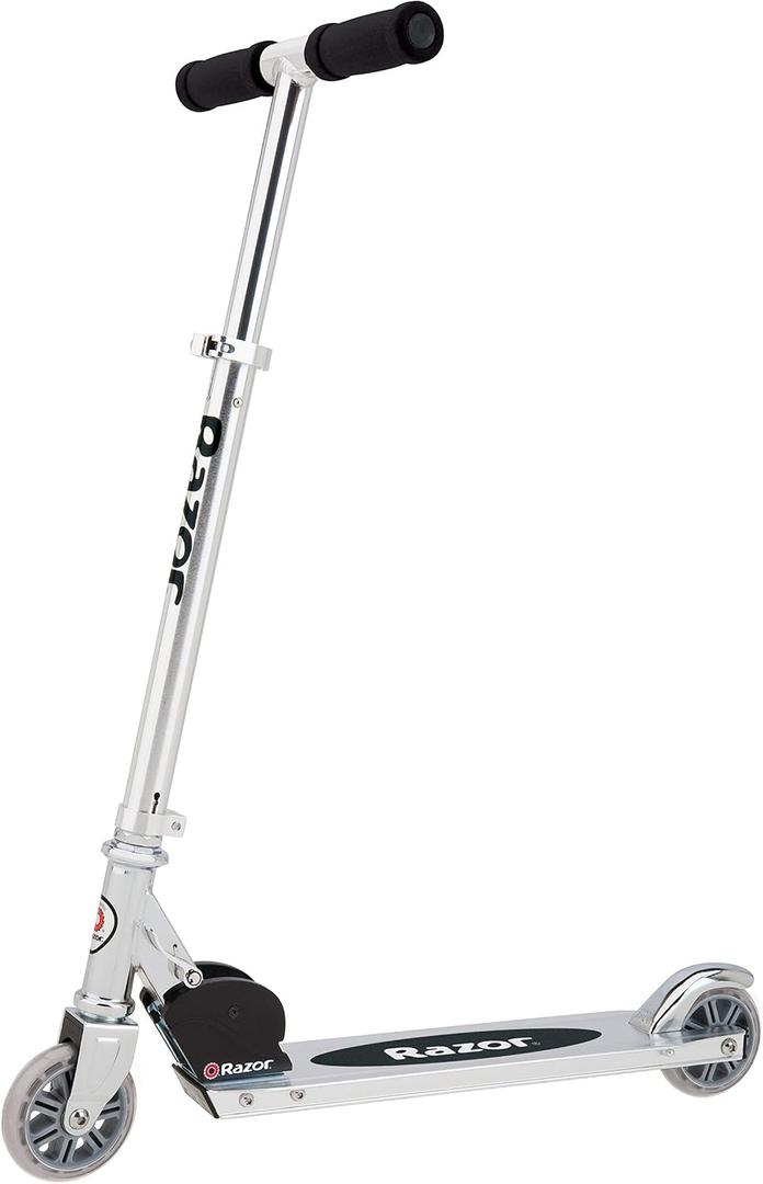 Razor A Kick Scooter for Kids - Lightweight, Foldable, Aluminum Frame, and Adjustable Handlebars (23.9"L x 11.3"W x 32.4"H)