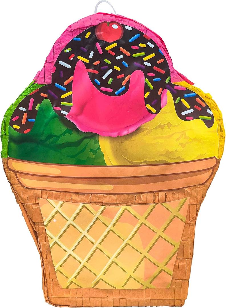 Aztec Imports, Inc. Ice Cream Cone Pinata