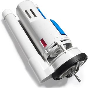 2 Inch Toilet Flush Valves, Toilet Repair Kit Dual Flush Valve Replacement Fit for One Piece Toilet Top Push Button Valve(One Piece Toilet 8" Height)