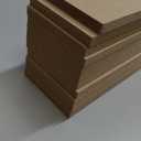 Weysat MDF Board and Batten Wall Panel Kit 94.5in x 47.2 in Premade Wainscoting Panels Kit Decorative Wall Molding Trim Slats Paintable Accent Kit for DIY Home Kitchen Bedroom Living Room Decor