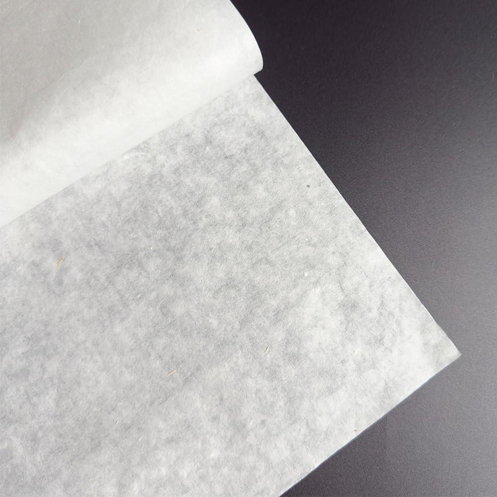 50 Sheets Handmade Mulberry Paper - Chordobe A4 Fiber Rice Paper Decoupage Washi Paper for DIY Art Craft (Natural)