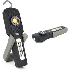 Detailing Light Paint Inspection Lamp: MXLEGNT Rechargeable Led Color Match Lights with Magnet - Swirl Finder - Car Mechanic | 2700k 4500k 6500k | 93+ CRI | 500LM