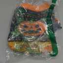 ANIAC Halloween Small Dog Sweater Pumpkin Cat Turtleneck Knitwear Warm Pet Halloween Costume Pumpkin cat Outfit Holiday Puppy Dog Clothes for Girl Boys (Black+Orange, Small)