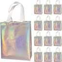 LOOKSGO 5  Pcs Non-woven Reusable Gift Bags With Handles for Party Favor 8W x 4L x10H Size