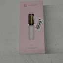 Cordless Curling Iron Brush, 1.5 Inch Mini Travel Hair Curler with 200 Million Negative Ions, Portable Heated Round Straightener Brush Rechargeable for Curl, Touch-Up, De-Frizz, Styling, Black