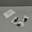 Waterproof Airtag Holder for Dog Collar, 3 Pack Silicone Soft Full-Body Covered Anti-Lost Protective Dog Collar with Airtag Holder, Lightweight Airtag Case Fits <1" Width Collar