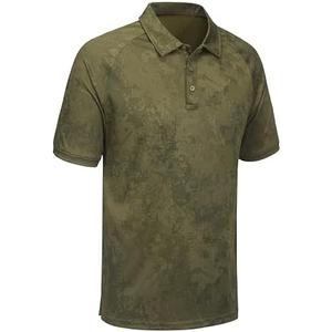 ZTN Men‘s Polo Shirts - Summer UV50+ Moisture Wicking Golf Shirts Quick-Dry Sports Polo Shirts Activewear, Small