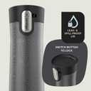 Contigo AUTOSEAL West Loop Vacuum-Insulated Stainless Steel Travel Mug with Easy-Clean Lid, 24 oz, Crystal Sake
