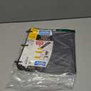 Five Star Flex Refillable Notebook + Study App, College Ruled Paper and 1 Inch TechLock Ring Binder with Pockets, Tabs and Dividers, 200 Sheet Capacity, Black (29328AA2)